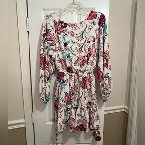 Floral Long Sleeve Dress